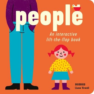Cover for Okidokid · People - OKIDOKID Opposites (Board book) (2022)