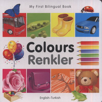 Cover for Milet Publishing · Colours (English-Turkish) (Board book) [Bilingual edition] (2010)