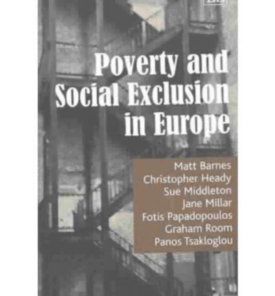 Cover for Matt Barnes · Poverty and Social Exclusion in Europe (Paperback Book) (2003)