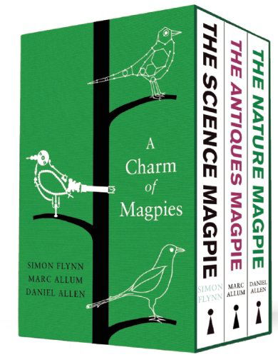 Cover for Daniel Allen · A Charm of Magpies: A bundle of The Science Magpie, The Antiques Magpie and The Nature Magpie (Paperback Book) [Box edition] (2014)