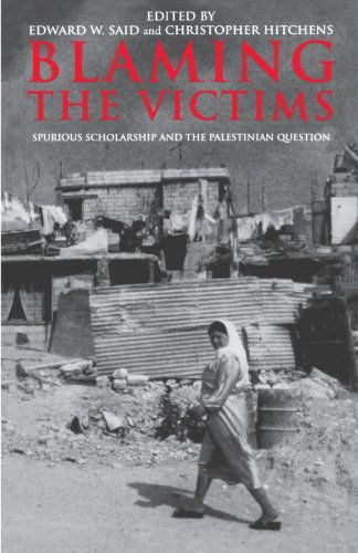 Blaming the Victims: Spurious Scholarship and the Palestinian Question - Edward Said - Books - Verso Books - 9781859843406 - September 17, 2001