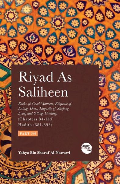 Cover for Yahya Bin Sharaf Al-Nawawi · Riyadus Saliheen (Book) (2023)