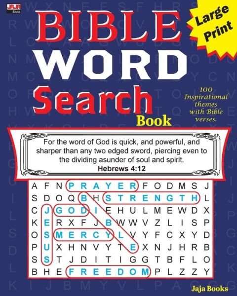 Bible Word Search Book - Jaja Books - Books - Createspace Independent Publishing Platf - 9781986039406 - March 3, 2018