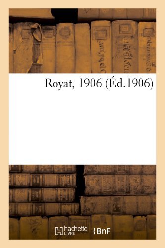 Cover for Sans Auteur · Royat, 1906 (Paperback Bog) [French edition] (2022)