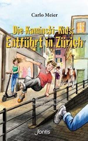 Cover for Carlo Meier · Die Kaminski-Kids: Entführt in Zürich (Paperback Book) (2022)