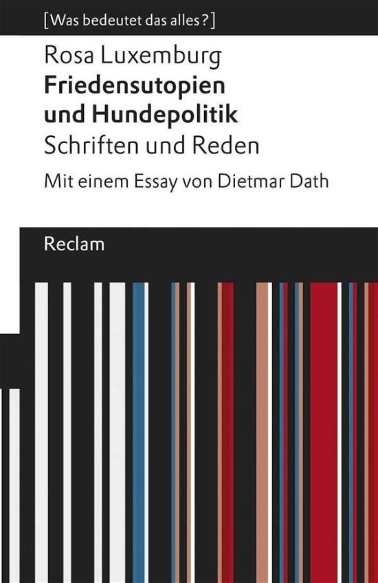 Cover for Luxemburg · Friedensutopien und Hundepoli (Bok)