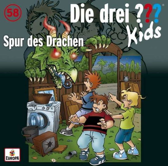 Cover for Die drei ??? Kids.58 Spur d.Drachen,CD (Bog)