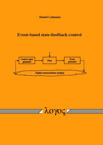 Cover for Daniel Lehmann · Event-based State-feedback Control (Paperback Book) (2011)