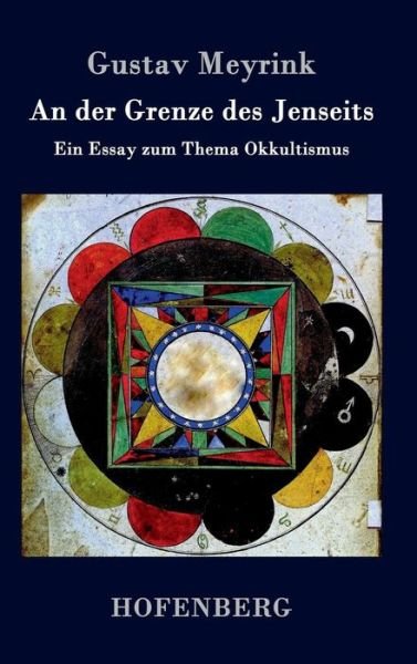 Cover for Gustav Meyrink · An Der Grenze Des Jenseits (Hardcover bog) (2016)