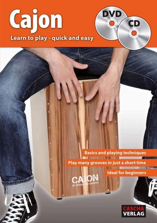 Cover for Cascha · Cajon: Learn to play - quick and easy + (DVD/CD) (2018)