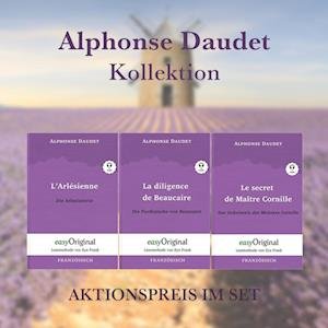 Cover for Alphonse Daudet · Alphonse Daudet Kollektion (Bücher + 3 Audio-CDs) - Lesemethode von Ilya Frank (Book) (2023)