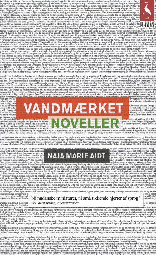 Cover for Naja Marie Aidt · Gyldendals Paperbacks: Vandmærket (Sewn Spine Book) [4. Painos] (2011)