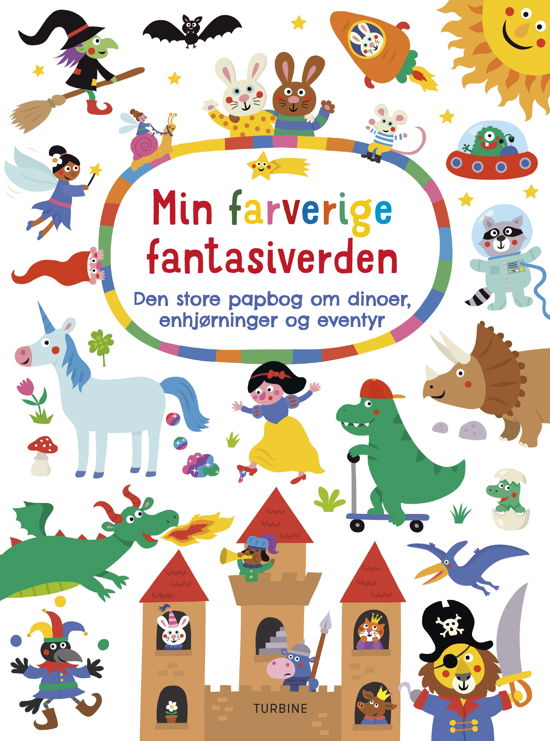 Cover for Nastja Holtfreter · Min farverige fantasiverden (Cardboard Book) [1. wydanie] (2024)