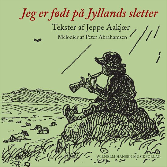 Cover for Peter Abrahamsen · Jeg er født på Jyllands sletter (Bok) [1:a utgåva] (2014)