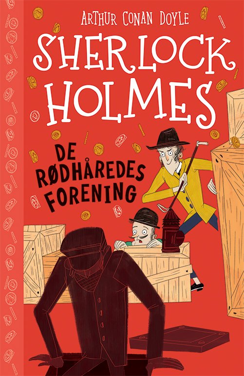 Cover for Arthur Conan Doyle · Sherlock Holmes: Sherlock Holmes 5: De rødhåredes forening (Indbundet Bog) [1. udgave] (2022)