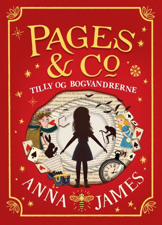 Cover for Anna James · Den magiske boghandel: Tilly og bogvandrerne (Gebundesens Buch) [1. Ausgabe] (2020)