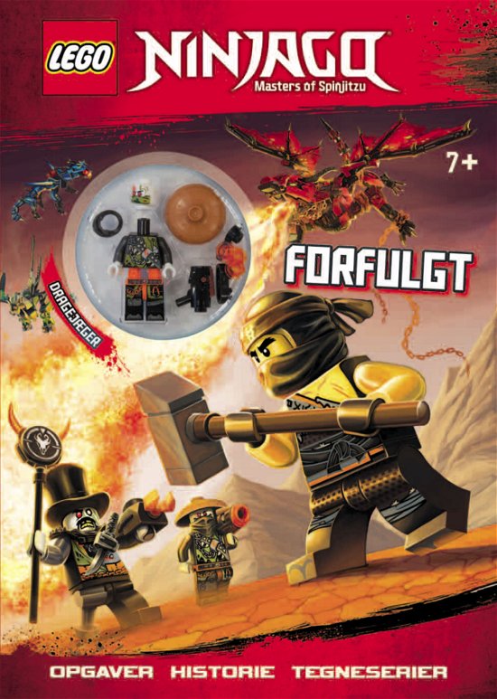 LEGO Aktivitetsbog: LEGO® Ninjago. Aktivitetsbog med minifigur: Forfulgt -  - Kirjat - Forlaget Bolden - 9788772051406 - torstai 20. syyskuuta 2018