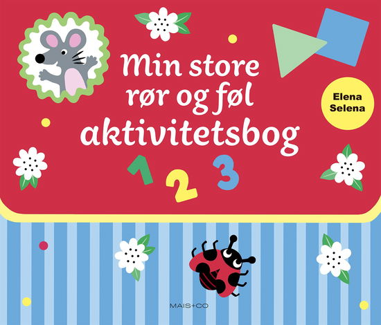 Cover for Min store rør og føl aktivitetsbog (stofbog) (Cardboard Book) [1st edition] (2025)