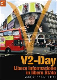 Cover for Beppe Grillo · Beppe Grillo - V2-day - Libera Informazione in Libero Stato (DVD) (2008)