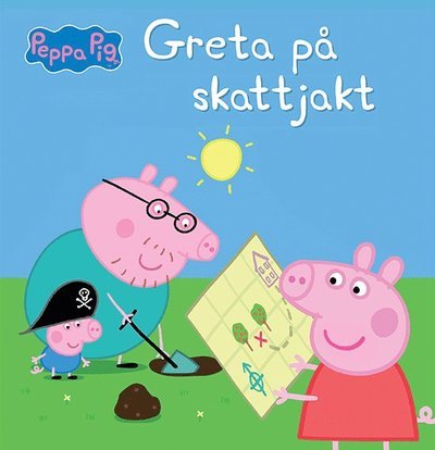 Cover for Mark Baker · Greta Gris: Greta på skattjakt (Indbundet Bog) (2021)