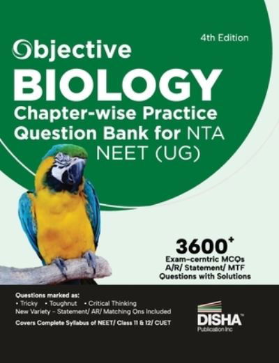 Cover for Disha Experts · Objective Chapterwise MCQS Biology (Pocketbok) [4 Revised edition] (2022)