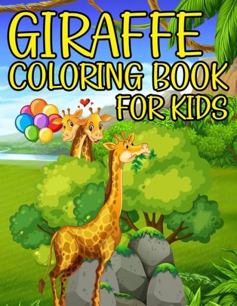 Cover for Giraffe Coloring Publisher · Giraffe Coloring Book For Kids (Pocketbok) (2020)