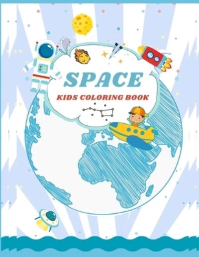 Cover for Harry Redmond · Space Kids Coloring Book (Paperback Book) (2020)