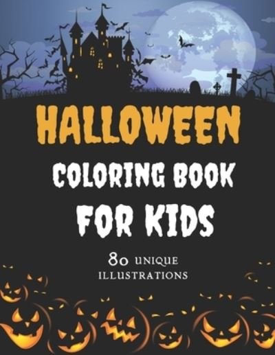 Cover for Notesbo O · Halloween Coloring Book For Kids (Paperback Book) (2020)