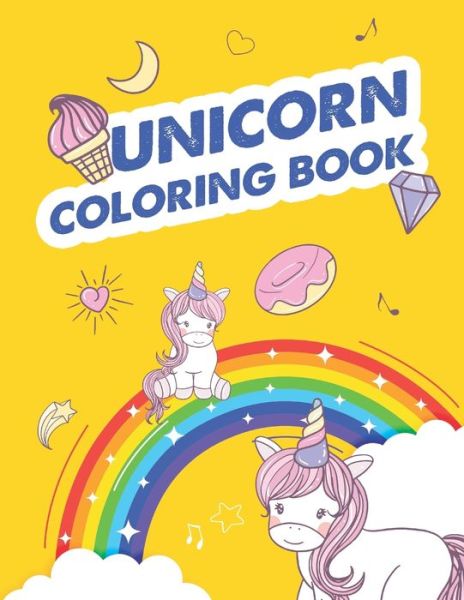 Unicorn Coloring Book - Cleveland Raynor - Książki - Independently Published - 9798730739406 - 30 marca 2021