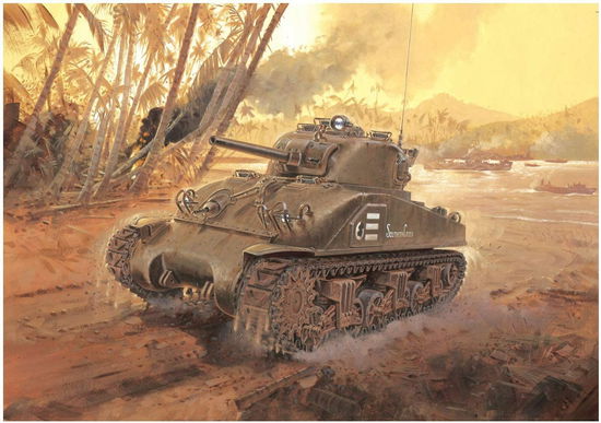 1/35 M4 Sherman Composite Hull Pto - Dragon - Produtos - Marco Polo - 0089195867407 - 