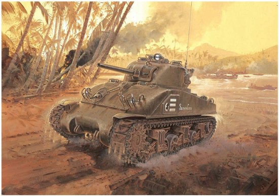 Cover for Dragon · 1/35 M4 Sherman Composite Hull Pto (Leketøy)