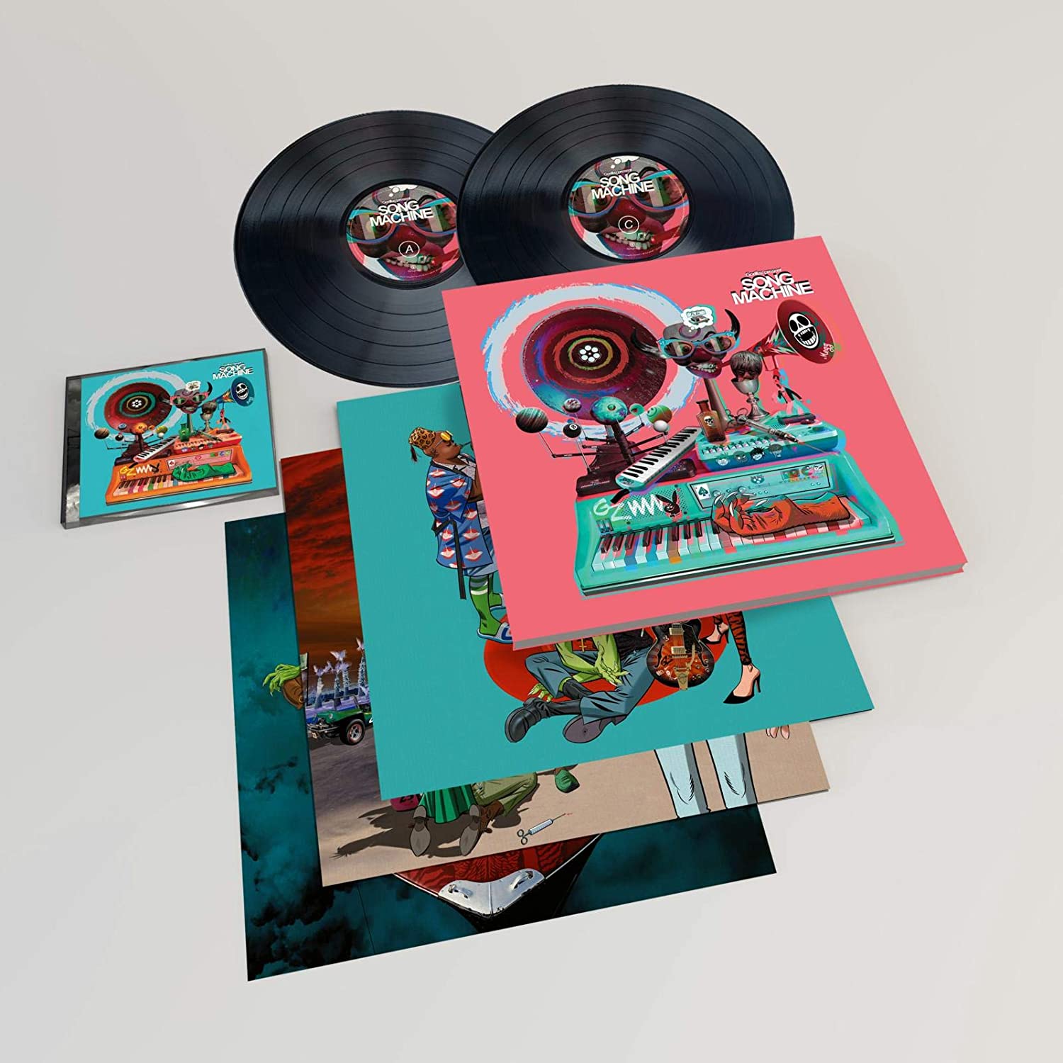 Gorillaz · Cracker Island (LP) [RSD 2024 Deluxe Colored Vinyl