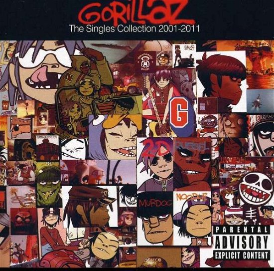 Cover for Gorillaz · Singles Collection 2001-2011 (CD) (2011)