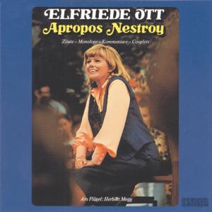 Cover for Elfriede Ott · Apropos Nestroy (CD) (2000)