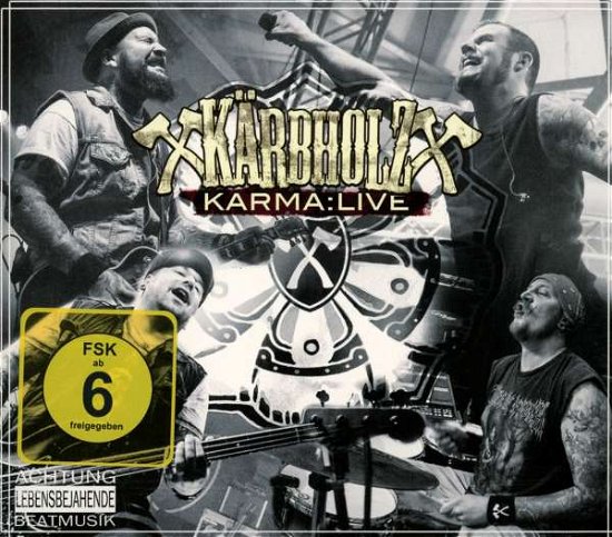 Cover for Karbholz · Karma Live (CD) [Digipak] (2019)