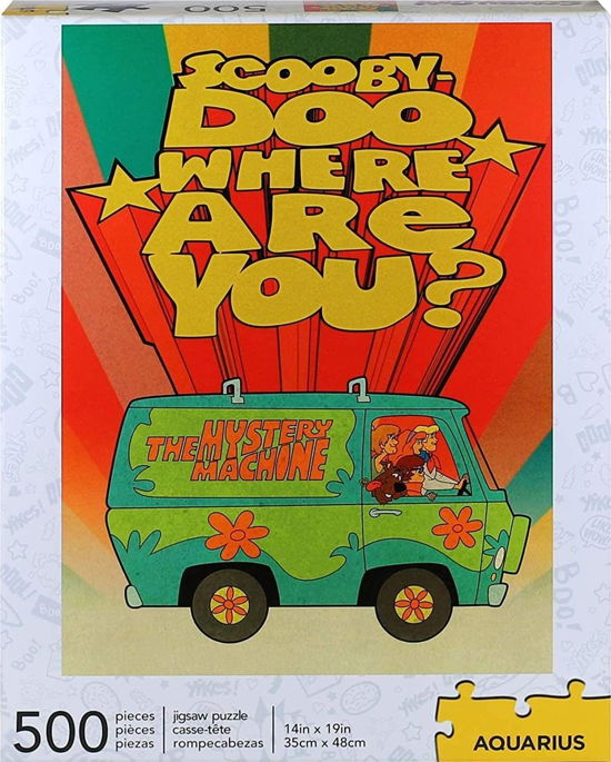 Cover for Scooby-doo · Scooby Doo Where Are You? 500 Pcs Puzzle (Leketøy)