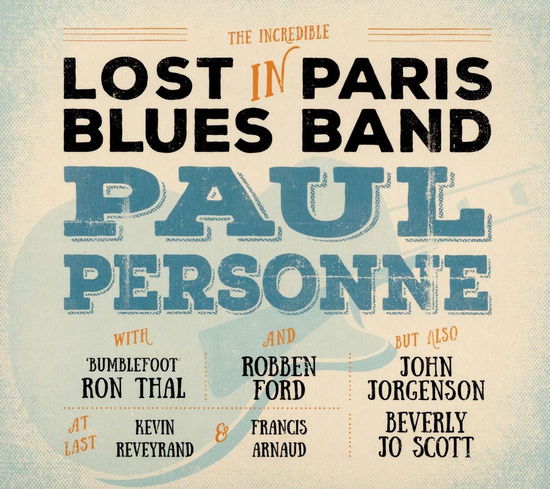 Cover for Personne Paul · Lost In Paris Blues Band (LP) (2016)