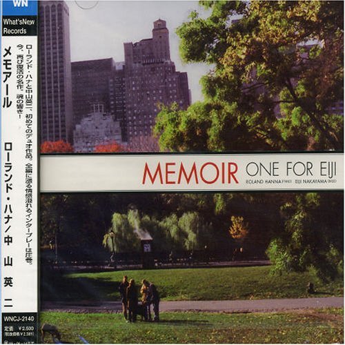 Cover for Roland Hanna · Memoir: One For Eiji (CD) (2004)