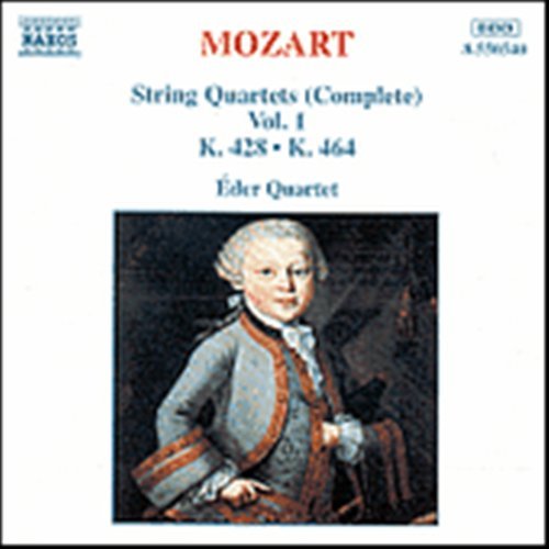 Mozart Streichquartette Vol 1 Eder - Eder-quartett - Musik - Naxos - 4891030505407 - 13. maj 1992