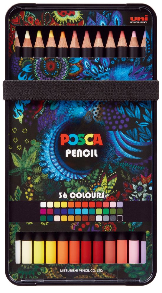 Cover for Posca · Color Pencils - Bright &amp; Intense Colors (36 Pcs) (402005) (Leketøy)