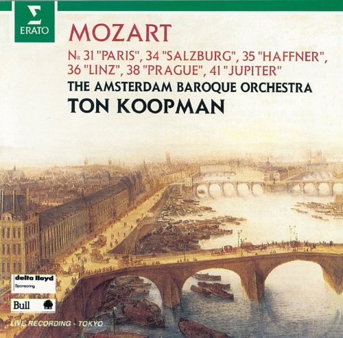 Mozart: Symphonies Nos 31.34.35.36.3 - Ton Koopman - Music - WARNER BROTHERS - 4943674107407 - July 20, 2011