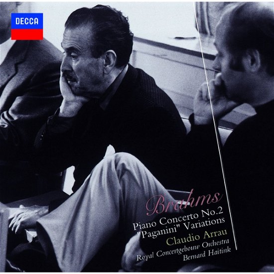 Cover for Claudio Arrau · Brahms: Piano Concerto No.2/paganini Variations (CD) [Japan Import edition] (2021)