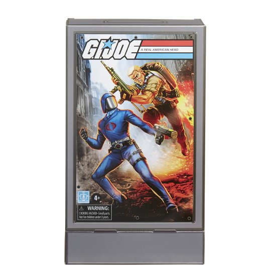 Gi Joe Duke vs Cobra Commander Retro Collection Set of 2 Figures - Gi Joe - Fanituote - HASBRO - 5010994113407 - 