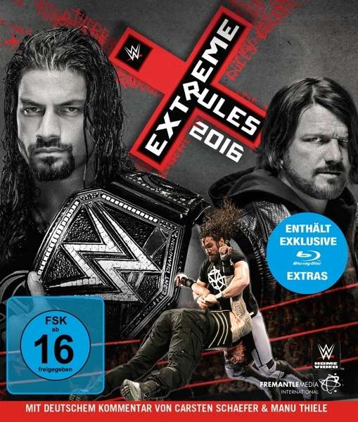 Wwe: Extreme Rules 2016 - Wwe - Film -  - 5030697036407 - 26 augusti 2016