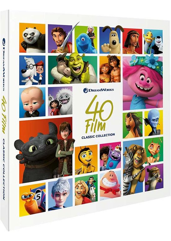 Cover for Dreamworks 40 Film Col DVD · Dreamworks Classic Collection (40 Films) (DVD) (2022)