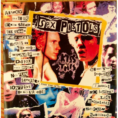 Cover for Sex Pistols - The · The Sex Pistols Greetings Card: Newspaper (Postcard)
