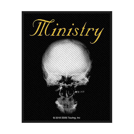Ministry Standard Woven Patch: Mind is a terrible thing to taste - Ministry - Marchandise - PHD - 5055339791407 - 19 août 2019
