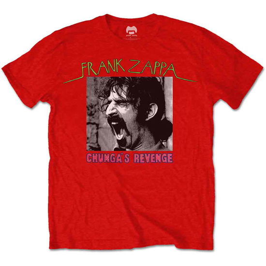 Frank Zappa Unisex T-Shirt: Chunga's Revenge - Frank Zappa - Gadżety - ROCK OFF - 5056170694407 - 19 grudnia 2019