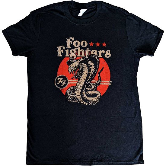 Cover for Foo Fighters · Foo Fighters Unisex T-Shirt: Cobra (Ex-Tour) (T-shirt) [size S]