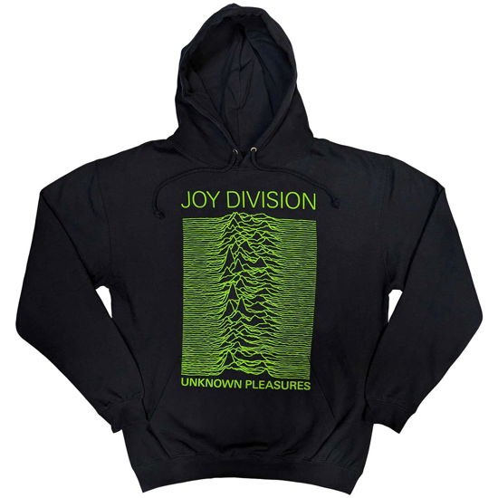 Joy Division Unisex Pullover Hoodie: Unknown Pleasures FP - Joy Division - Fanituote -  - 5056737217407 - 